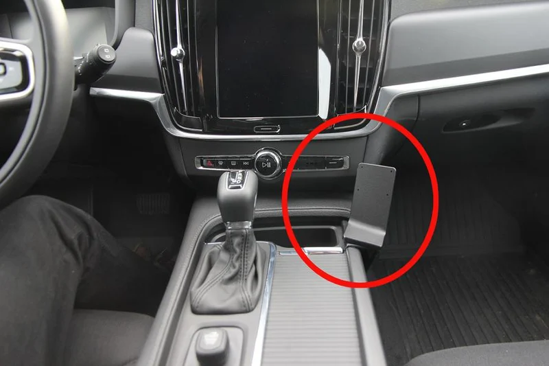 ProClip Fahrzeughalter 835248 - Konsolenbefestigung, hoch. - NICHT für T6, T8 - Volvo S90 17-25, Volvo V90 17-25