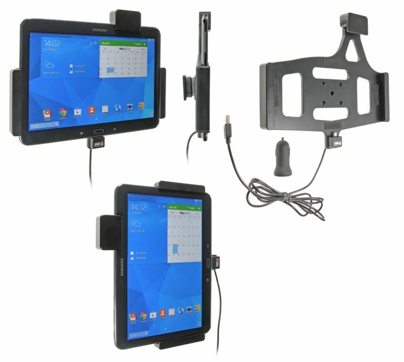 Gerätehalter 546632 mit Ladefunktion - für Tablets - Samsung Galaxy Tab 4 10.1 SM-T535, Samsung Galaxy Tab 4 10.1 SM-T531, Samsung Galaxy Tab 4 10.1 SM-T530
