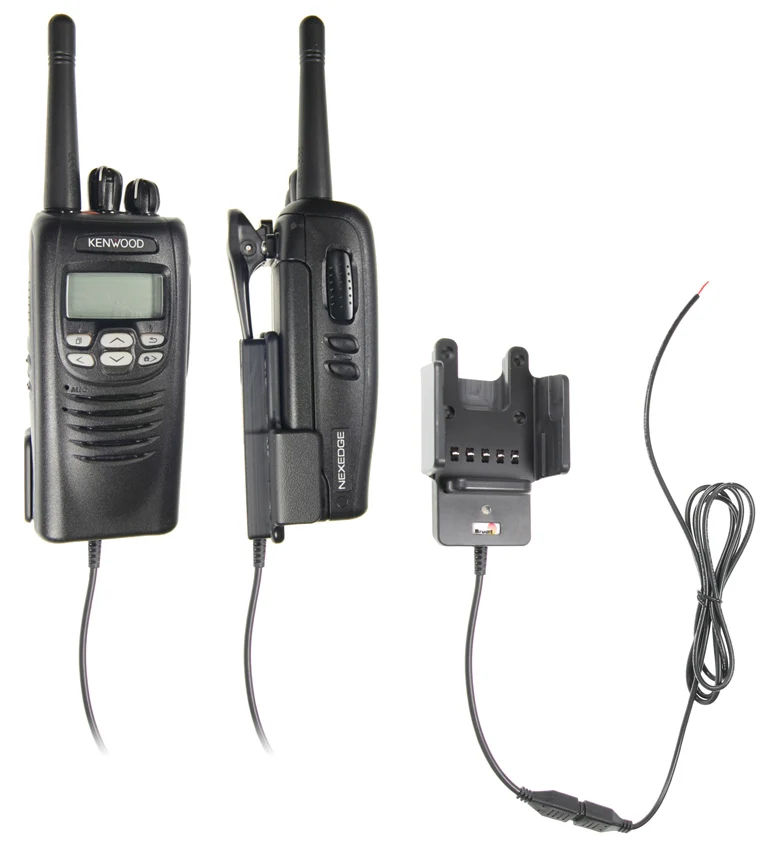 Gerätehalter 532188 mit Ladefunktion - für Funkgeräte - Kenwood NX-200, Kenwood NX-300, Kenwood TK-5220 und weitere
