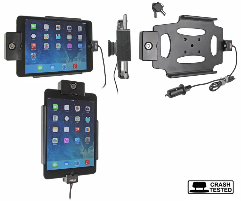 Gerätehalter 535584 mit Ladefunktion - für Tablets - Apple iPad Mini Retina, Apple iPad Mini 3 (A1599, A1600) und weitere