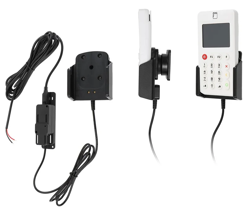 Gerätehalter 727388 mit Ladefunktion - für Bezahlterminals - myPOS Go 2