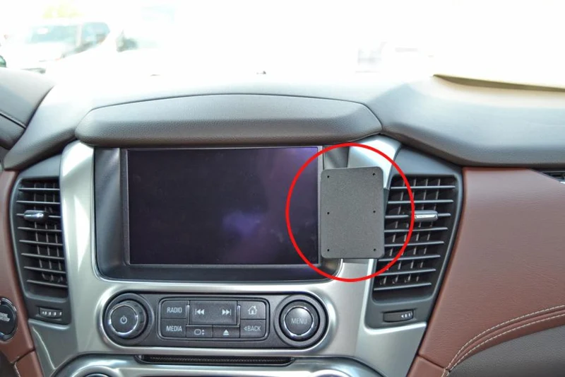 ProClip Fahrzeughalter 855107 - Winkelbefestigung- NUR für Fahrzeuge mit 8-Zoll-Bildschirm - Chevrolet Tahoe 15-20, GMC Yukon XL 15-20, GMC Yukon Denali 15-20 und weitere