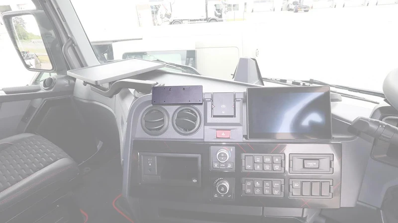 ProClip Fahrzeughalter für Rechtslenker 313585 - Mittelbefestigung, extra starke Montageplattform - Renault T 23-26