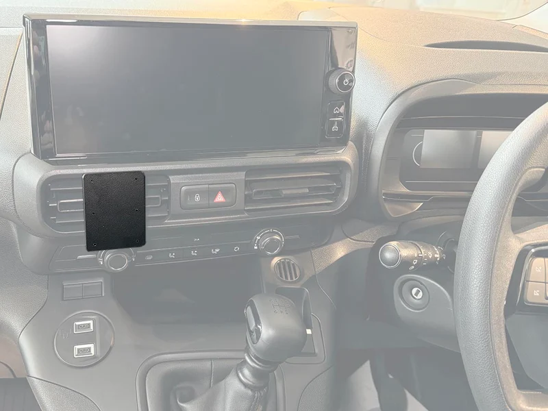 ProClip Fahrzeughalter für Rechtslenker 656122 - Mittelbefestigung - Peugeot Partner 25-25, Peugeot Rifter 25-25, Toyota Proace City 25-25 und weitere