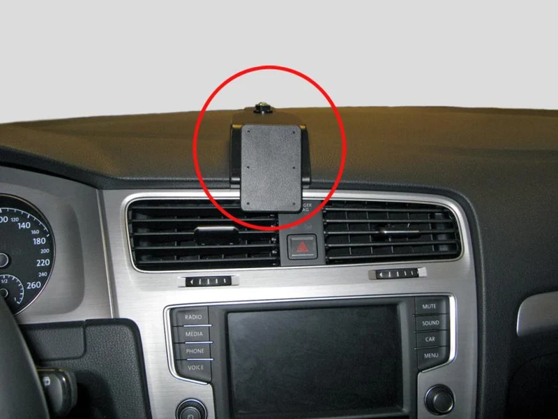 ProClip Fahrzeughalter 213522 - Mittelbefestigung, extra starke Montageplattform. - Volkswagen Golf VII 13-20, Volkswagen Golf VII Variant 13-20