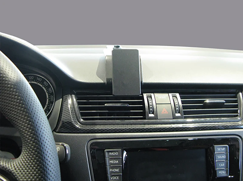 ProClip Fahrzeughalter 213511 - Mittelbefestigung, extra starke Montageplattform. - Skoda Rapid 13-19