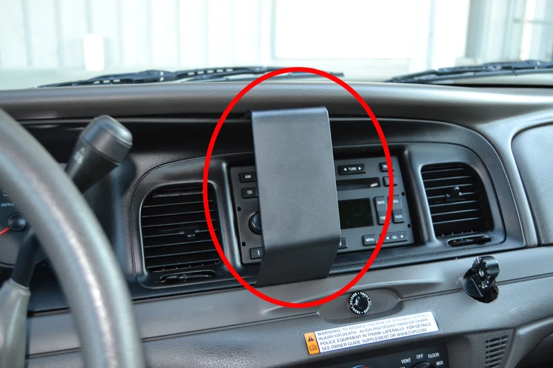 ProClip Fahrzeughalter 213497 - Mittelbefestigung, extra starke Montageplattform. - Mercury Grand Marquis 95-12, Ford Crown Victoria 95-12, Mercury Marauder 03-05