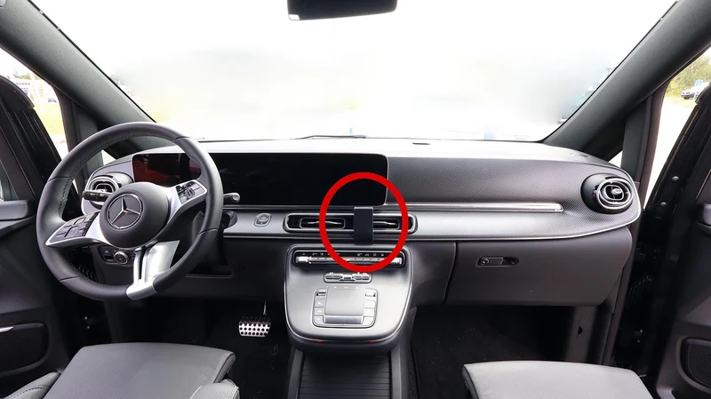 ProClip Fahrzeughalter 856043 - Mittelbefestigung - Mercedes Benz V-Klasse 25-26