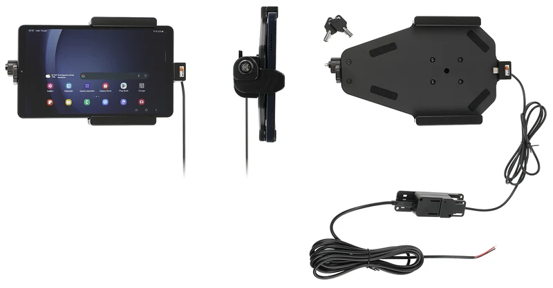 Gerätehalter 736399 mit Ladefunktion - für Smartphones - Samsung Galaxy Tab A11 8.7 SM-X133/LTE SM-X135, Samsung Galaxy Tab A9 SM-X110/SM-X115