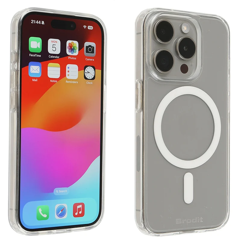 Zubehör - Brodit Hybrid case für Apple iPhone 15 Pro