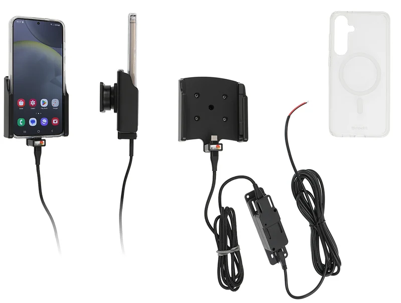 Gerätehalter 727405 mit Ladefunktion - für Smartphones - Samsung Galaxy S24+ SM-S926B/DS