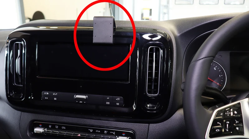 ProClip Fahrzeughalter für Rechtslenker 656041 - Mittelbefestigung - Mercedes Benz Vito 24-26