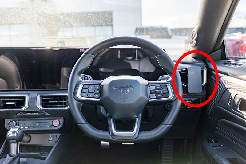 ProClip Fahrzeughalter für Rechtslenker 605976 - Rechtsbefestigung - Ford Mustang 24-26