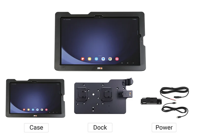 Gerätehalter 216473 - ModTek - Samsung Galaxy Tab A11+ 11 SM-X310/SM-X315 LTE/ SM-X236 5G, Samsung Galaxy Tab A9+ 11 SM-X210/SM-X215 LTE/SM-X216 5G