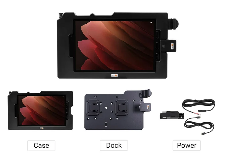 Gerätehalter 216415 - ModTek - Samsung Galaxy Tab Active 3 SM-T570/SM-T575, Samsung Galaxy Tab Active 5 SM-X300/SM-X306B