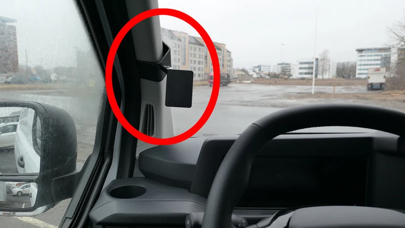 ProClip Fahrzeughalter 806029 - Linksbefestigung- NICHT für Modelle mit A-Säulen-Griff - Volkswagen Caravelle T7 25-26, Volkswagen T7 Transporter/Pickup 25-26, Ford Tourneo Custom 24-26 und weitere