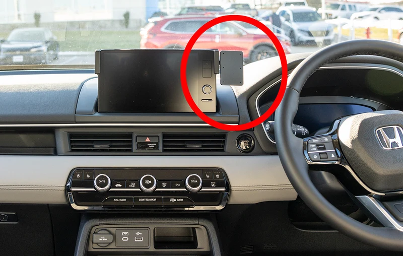 ProClip Fahrzeughalter für Rechtslenker 655884 - Mittelbefestigung - Honda Pilot 23-26, Honda Pilot 23-25
