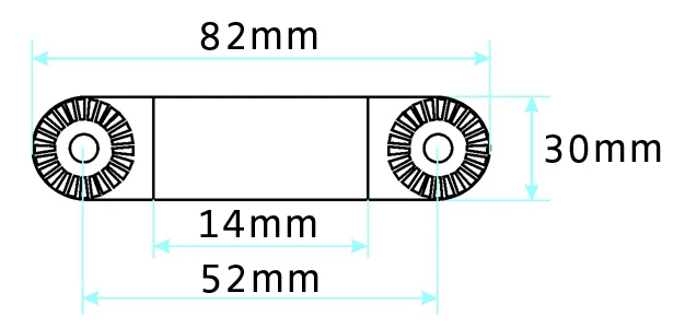 Pedestal Mount 215515 Einzelteil für Sockelhalterungen