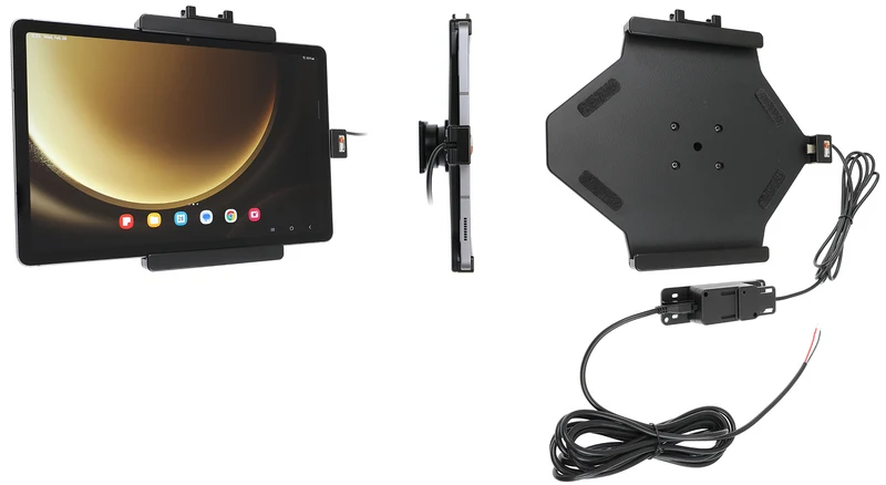 Gerätehalter 727384 mit Ladefunktion - für Tablets - Samsung Galaxy Tab S10 FE SM-X520, Samsung Galaxy Tab S9 FE SM-X51x
