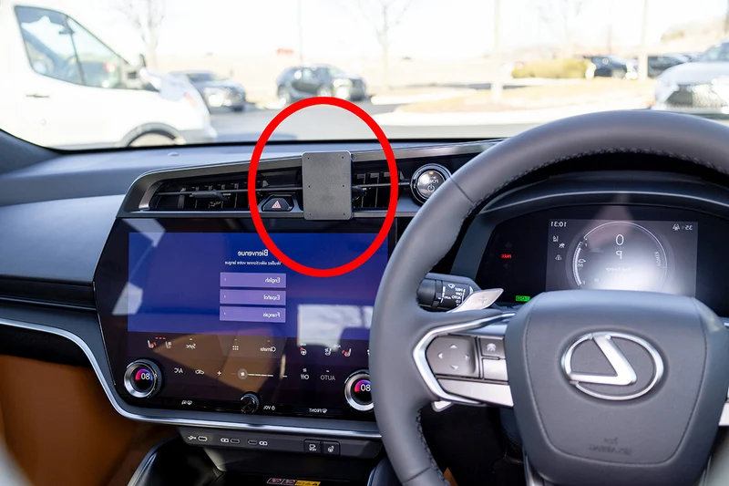 ProClip Fahrzeughalter für Rechtslenker 655885 - Winkelbefestigung - Lexus RZ Series 23-26, Lexus RZ Series 23-25