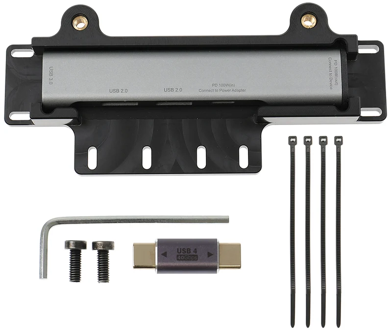 Zubehör für Gerätehalter - USB Erweiterungshub mit 3 Anschlüssen 216418 für universell einsetzbar
