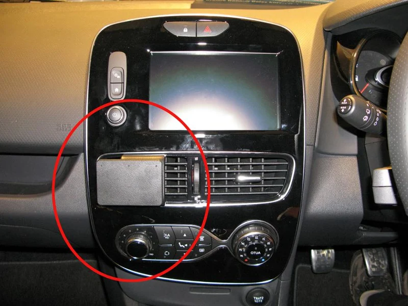 ProClip Fahrzeughalter für Rechtslenker 655307 - Winkelbefestigung - Renault Clio IV 17-19