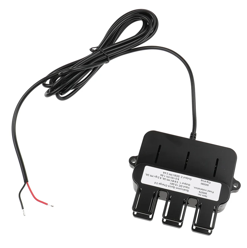 Zubehör 945079 Triple charger, 3 x USB-A, Für die feste Installation, 12/24V