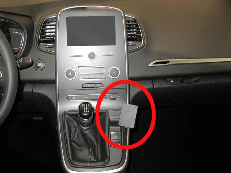 ProClip Fahrzeughalter 855290 - Winkelbefestigung - Renault Scénic 17-22, Renault Grand Scénic 17-22