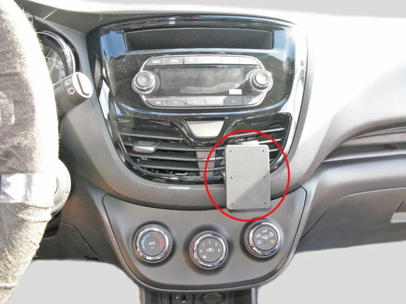 ProClip Fahrzeughalter 855150 - Winkelbefestigung- NICHT für Modelle mit ab Werk eingebautem Navigationssystem - Opel Karl 16-20