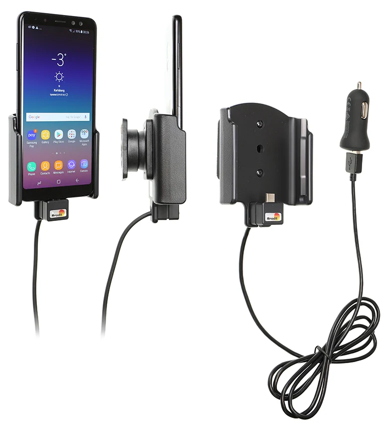 Charging Holder with USB Cigarette Lighter Plug