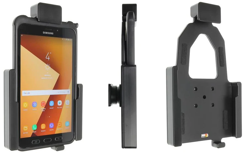 Non-Charging Cradle with Spring Lock for Samsung Galaxy Tab Active5, Active3, Active2