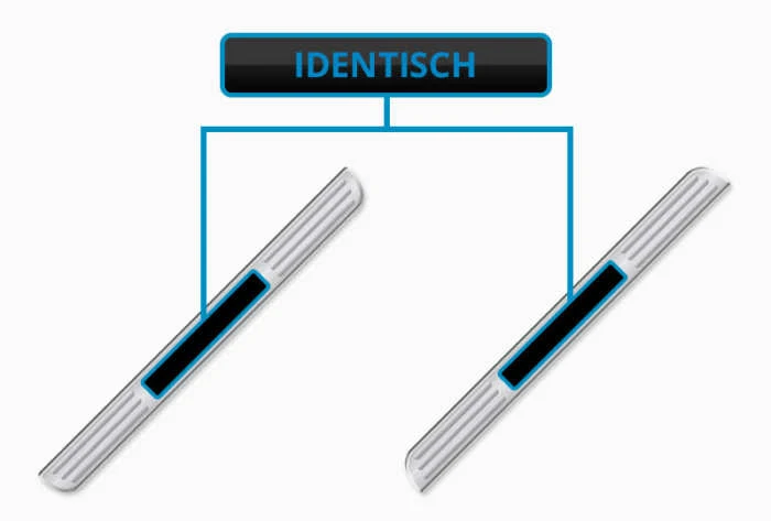 Mit Wunschmotiv: StepLight beleuchtete LED Einstiegsleisten