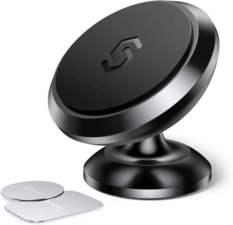 Magnetische Telefonhalterung fürs Auto (Metallplatten im Lieferumfang enthalten)