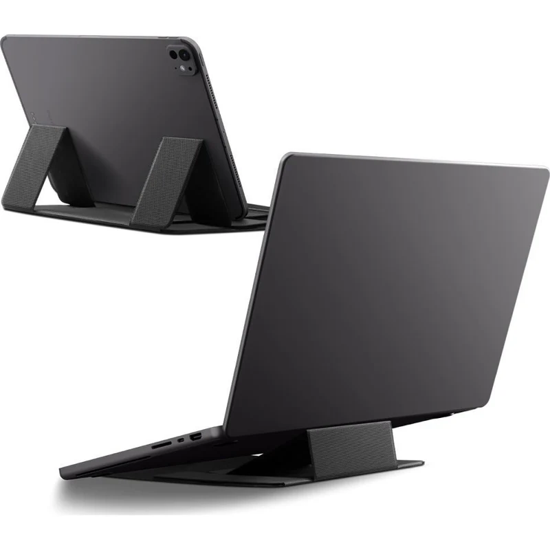 Universalständer für Laptop, Tablet, Spigen Slimfold LD201-S8, Schwarz