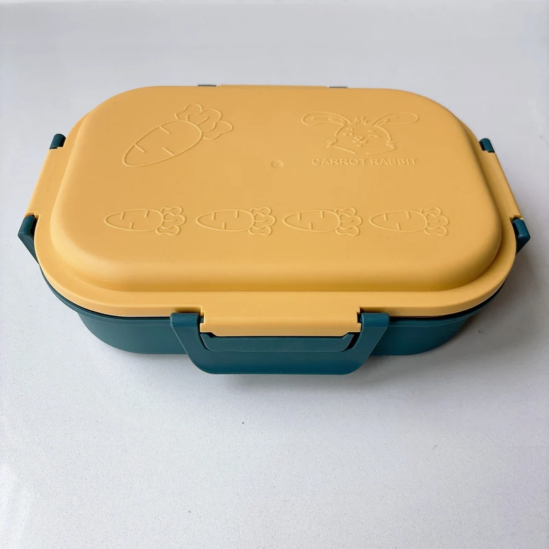 Karotten-Themen Multi-Compartment Lunchbox