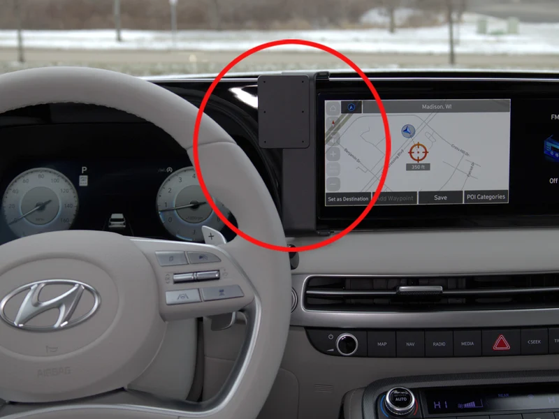 ProClip Fahrzeughalter 855875 - Mittelbefestigung - Hyundai Palisade 23-26, Hyundai Palisade 23-25