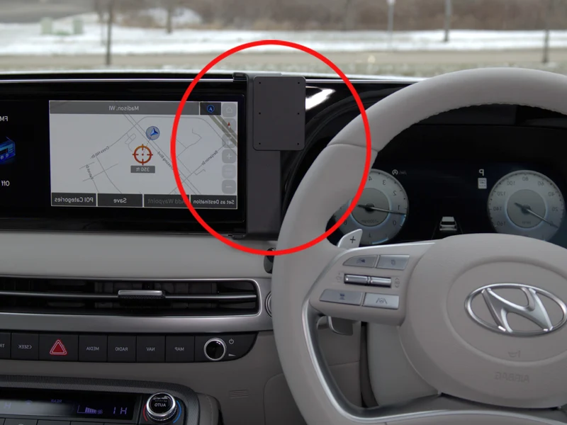 ProClip Fahrzeughalter für Rechtslenker 655875 - Mittelbefestigung - Hyundai Palisade 23-26, Hyundai Palisade 23-25