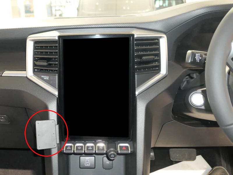 ProClip Fahrzeughalter für Rechtslenker 656008 - Winkelbefestigung - Volkswagen Amarok 24-26