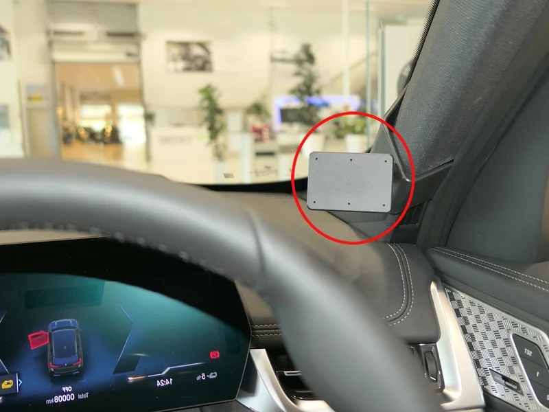 ProClip Fahrzeughalter für Rechtslenker 605960 - Rechtsbefestigung - BMW X1 U11 23-26, BMW X1 U11 23-25