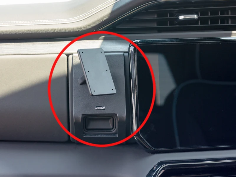 ProClip Fahrzeughalter für Rechtslenker 655883 - Winkelbefestigung - GMC Sierra Denali 22-24