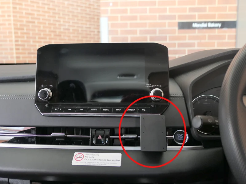 ProClip Fahrzeughalter für Rechtslenker 655838 - Mittelbefestigung - Mitsubishi Outlander 22-26, Mitsubishi Outlander 22-25