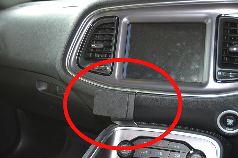 ProClip Fahrzeughalter für Rechtslenker 655052 - Winkelbefestigung - Dodge Challenger 15-23