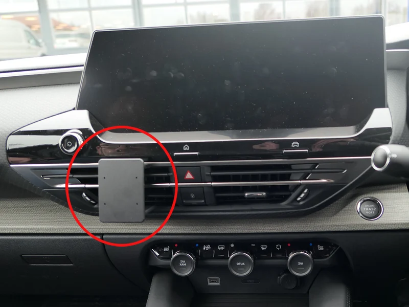ProClip Fahrzeughalter für Rechtslenker 655864 - Mittelbefestigung - Citroen C5 X 23-26, Citroen C5 X 23-25