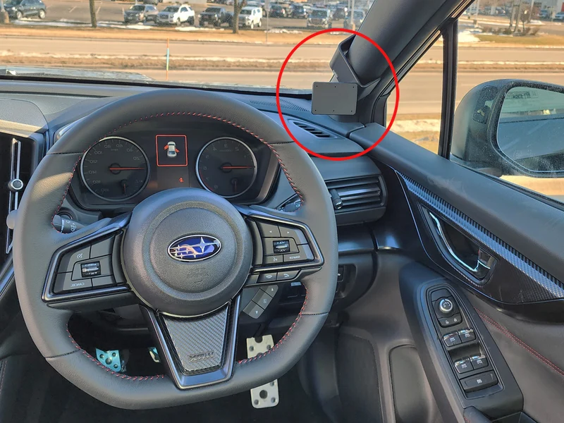 ProClip Fahrzeughalter für Rechtslenker 605820 - Rechtsbefestigung - Subaru WRX 22-26, Subaru WRX 22-25