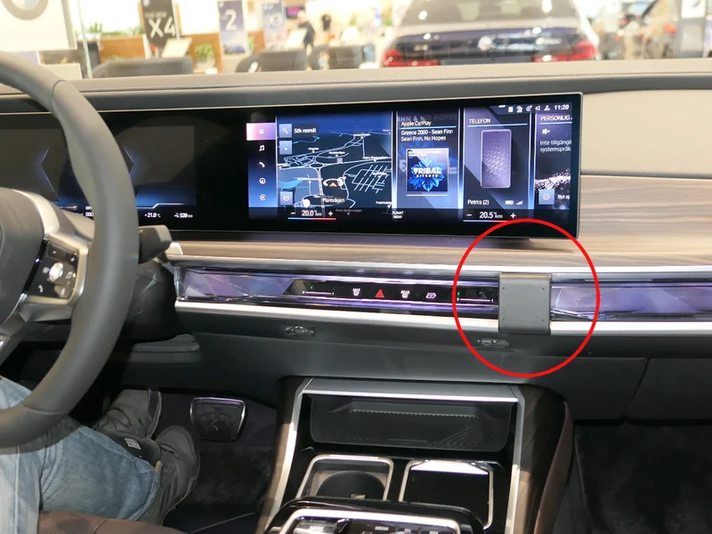 ProClip Fahrzeughalter 855852 - Mittelbefestigung - BMW 7-series G70 23-26, BMW i7 G70 23-26, BMW i7 G70 23-25