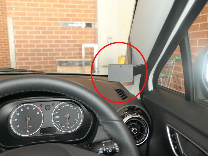 ProClip Fahrzeughalter für Rechtslenker 605837 - Rechtsbefestigung - MG 3 18-23