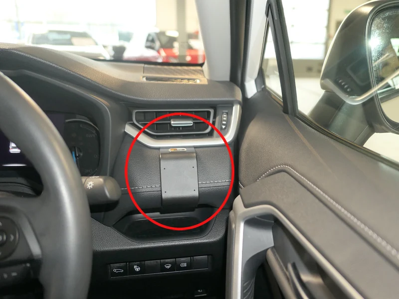 ProClip Fahrzeughalter für Rechtslenker 605843 - Linksbefestigung - Toyota RAV 4 19-25