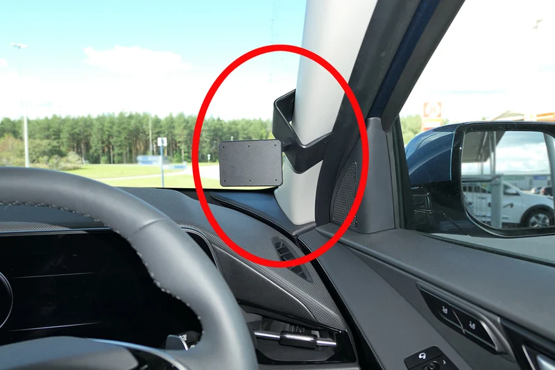 ProClip Fahrzeughalter für Rechtslenker 605816 - Rechtsbefestigung - Kia Niro 23-26, Kia Niro 23-25