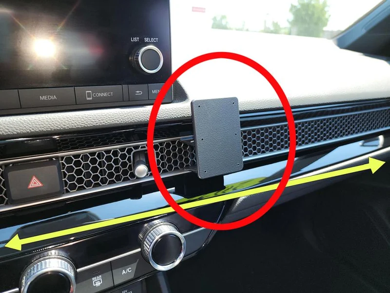 ProClip Fahrzeughalter 855801 - Mittelbefestigung - Honda Civic 22-26, Honda Civic 22-25