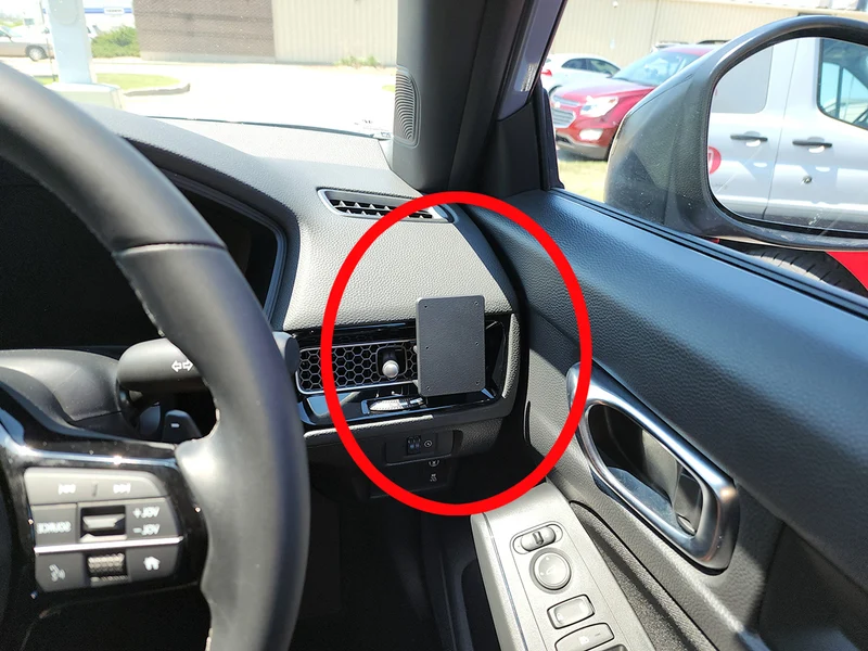 ProClip Fahrzeughalter für Rechtslenker 605815 - Rechtsbefestigung - Honda Civic 22-26, Honda Civic 22-25